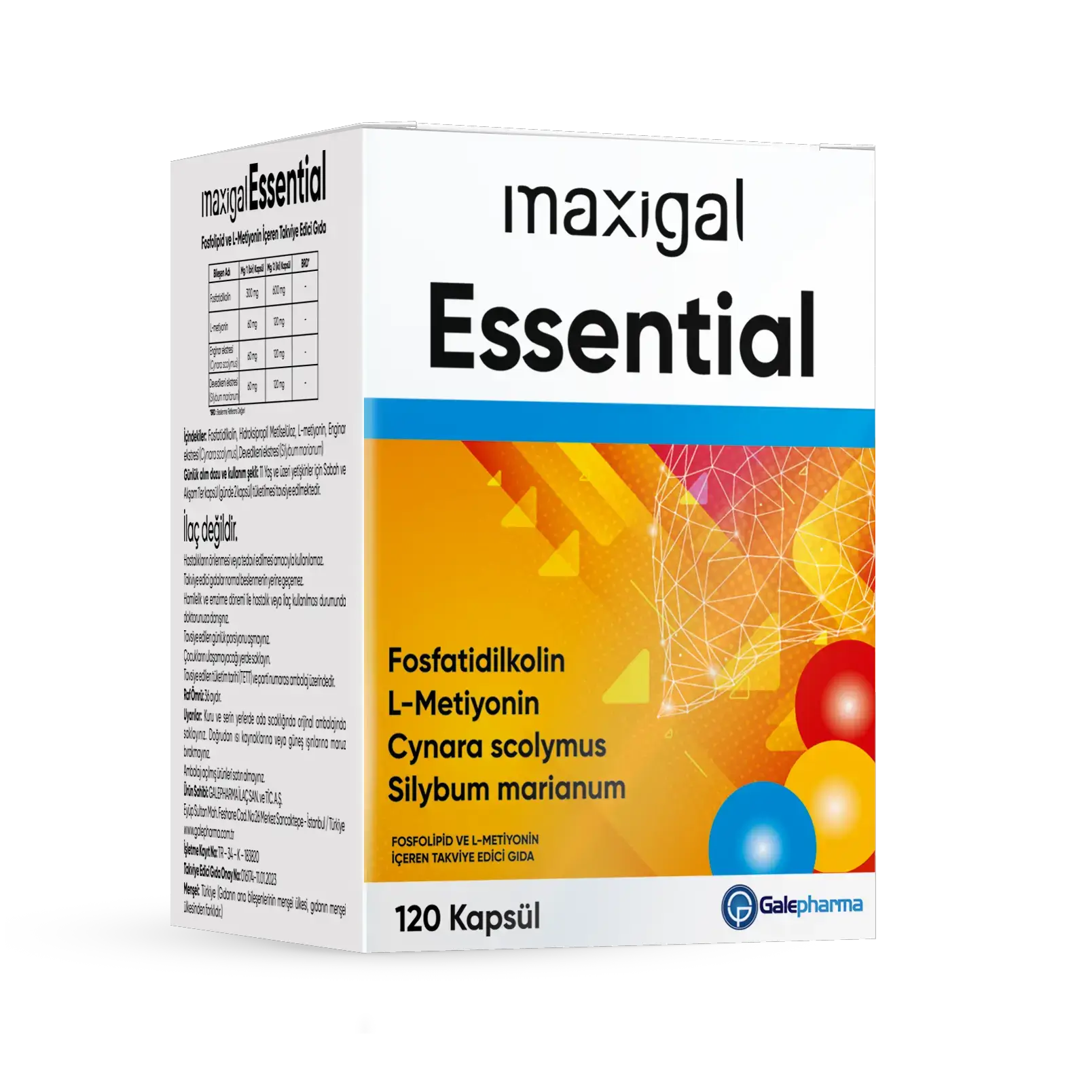Maxigal Essential (120 Kapsül)